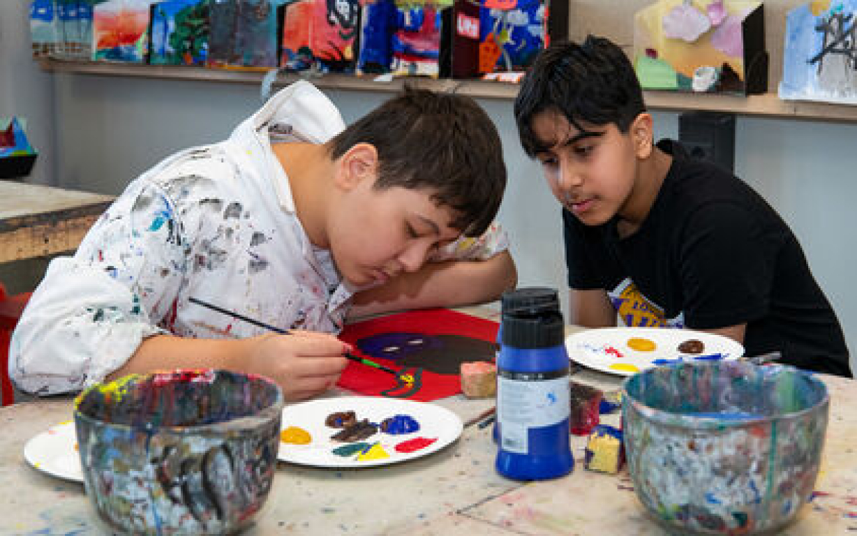 Konstkurser för barn